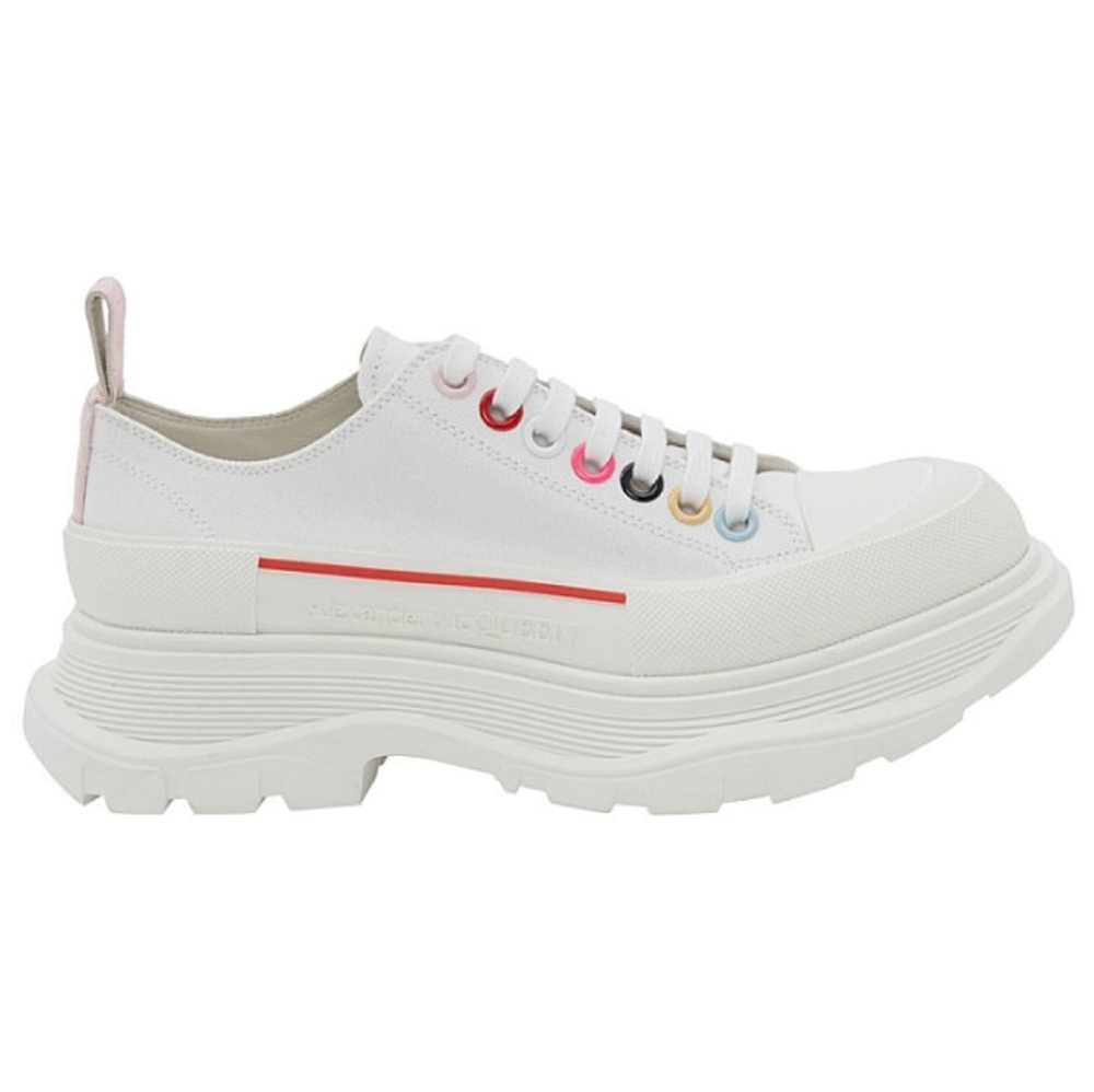 Alexander Mcqueen Tread Slick Lace Up Sneakers